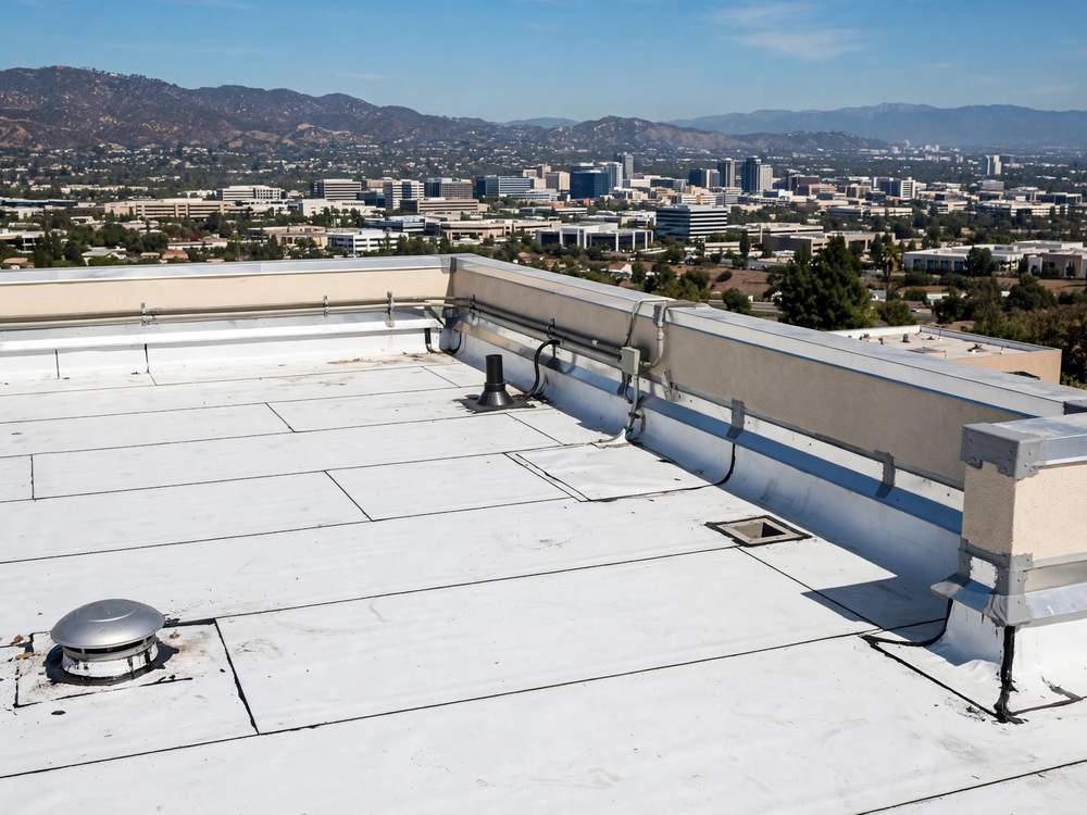 Roofing service area around Van Nuys, California